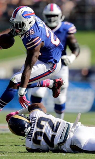 McCoy and Bills see room to improve after rolling over Rams